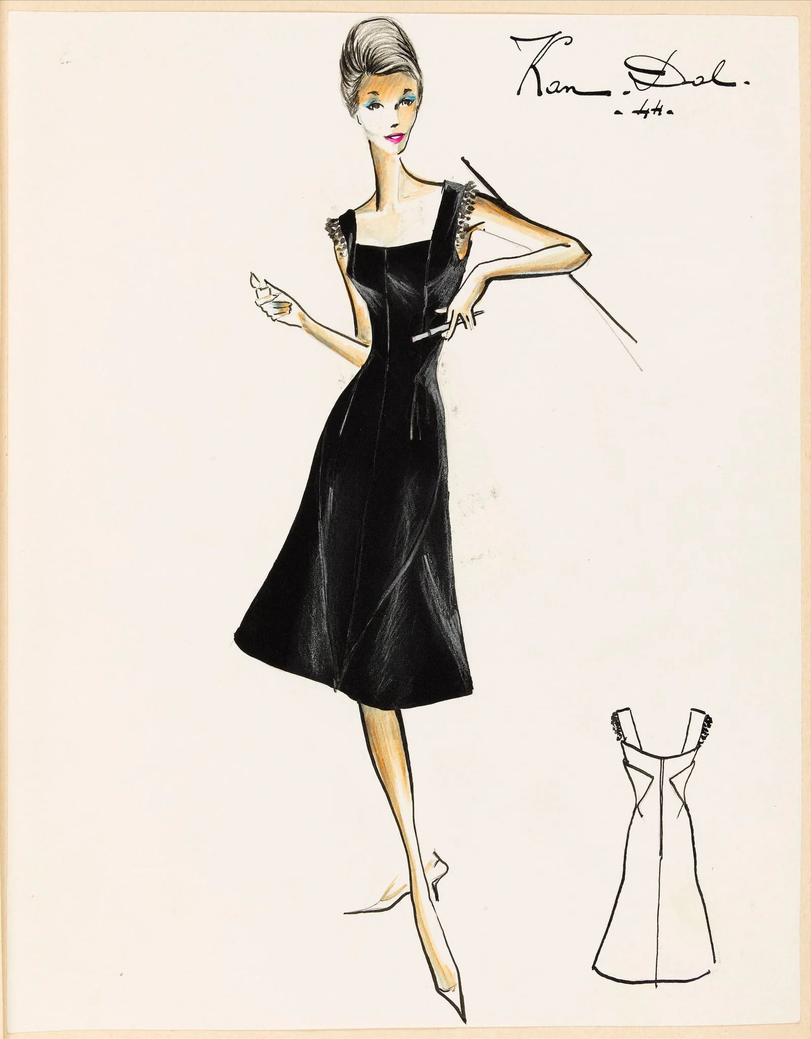 Kan-Dal, by Carven, 1959