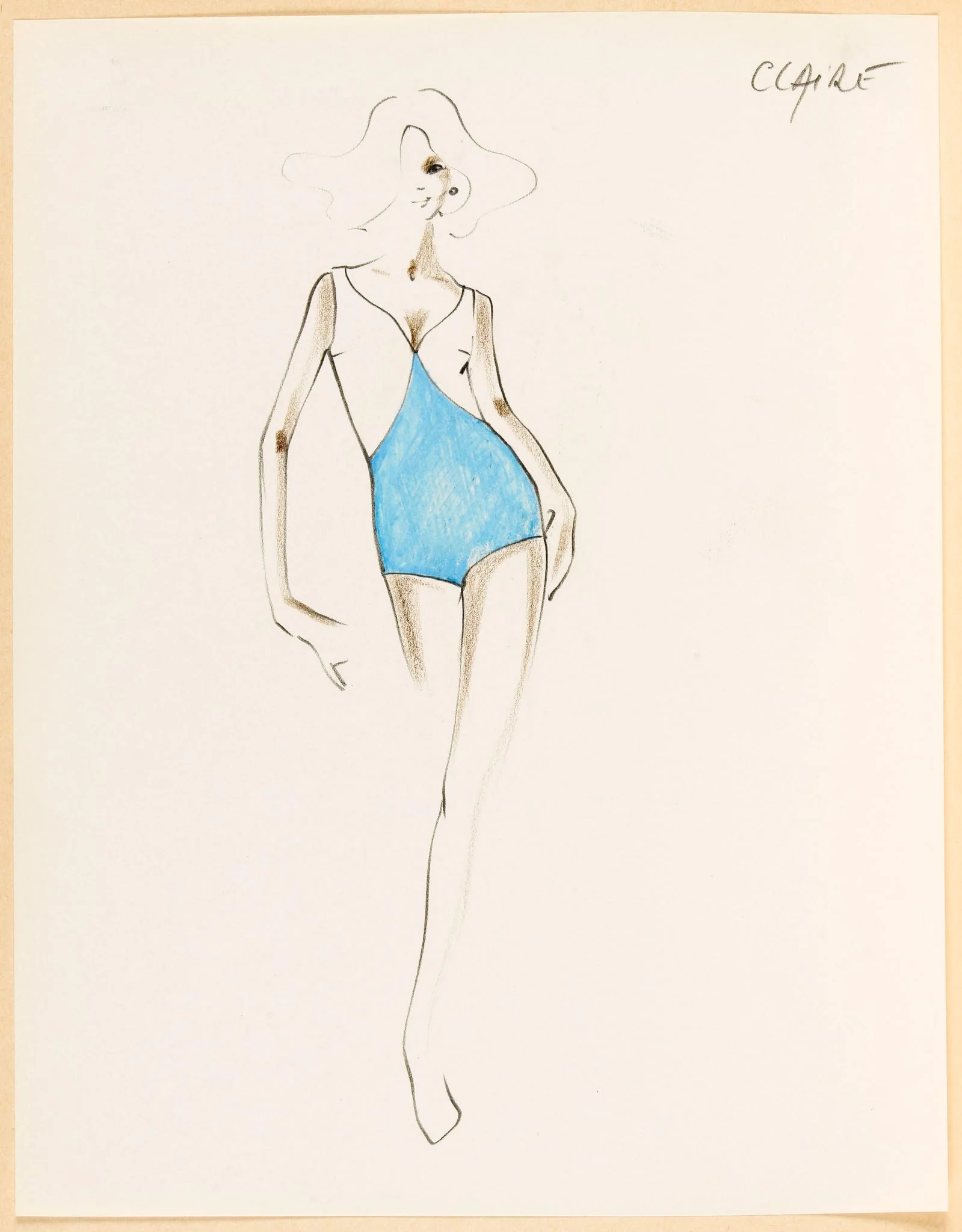 Claire, by Marie-Louise Carven, 1964