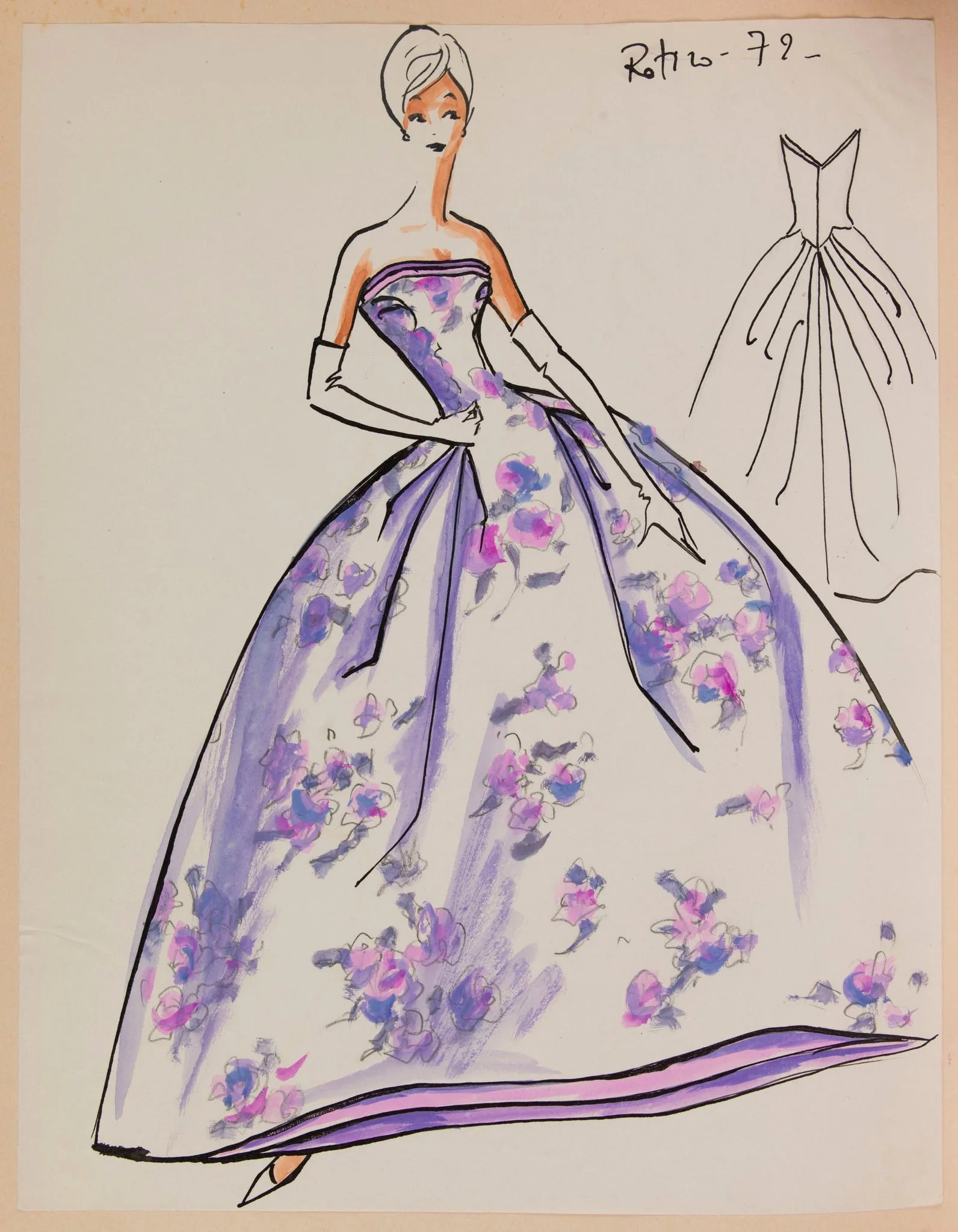 Rotiro, by Carven, 1958