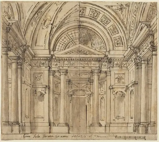 Design for Entrance to a Hall