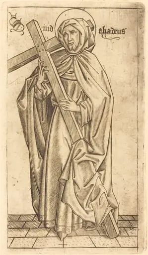 Saint Judas Thaddeus (?) or Saint Simon (?)
