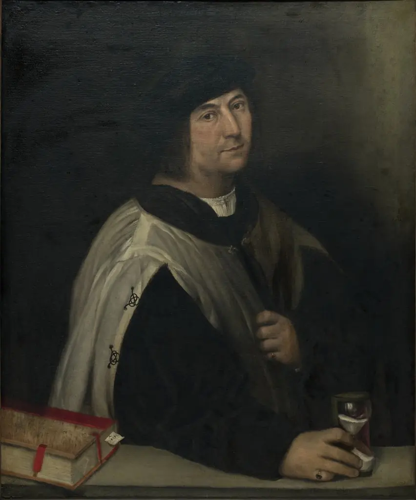Prelate with an Hourglass
