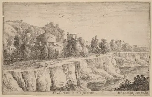 Church of San Adrian on the Via Flaminia