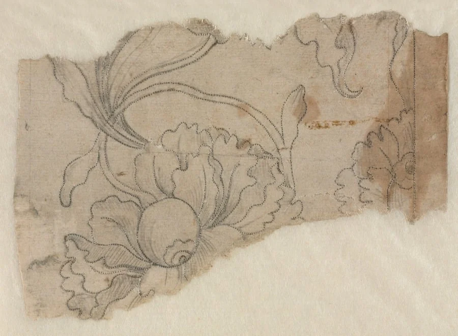 Marquetry Design, by Unknown, 1745