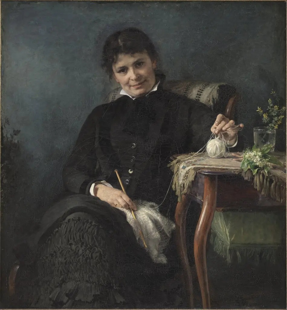 Madam Anna Seekamp, the Artist's Sister