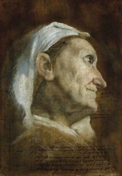 Head of an old woman