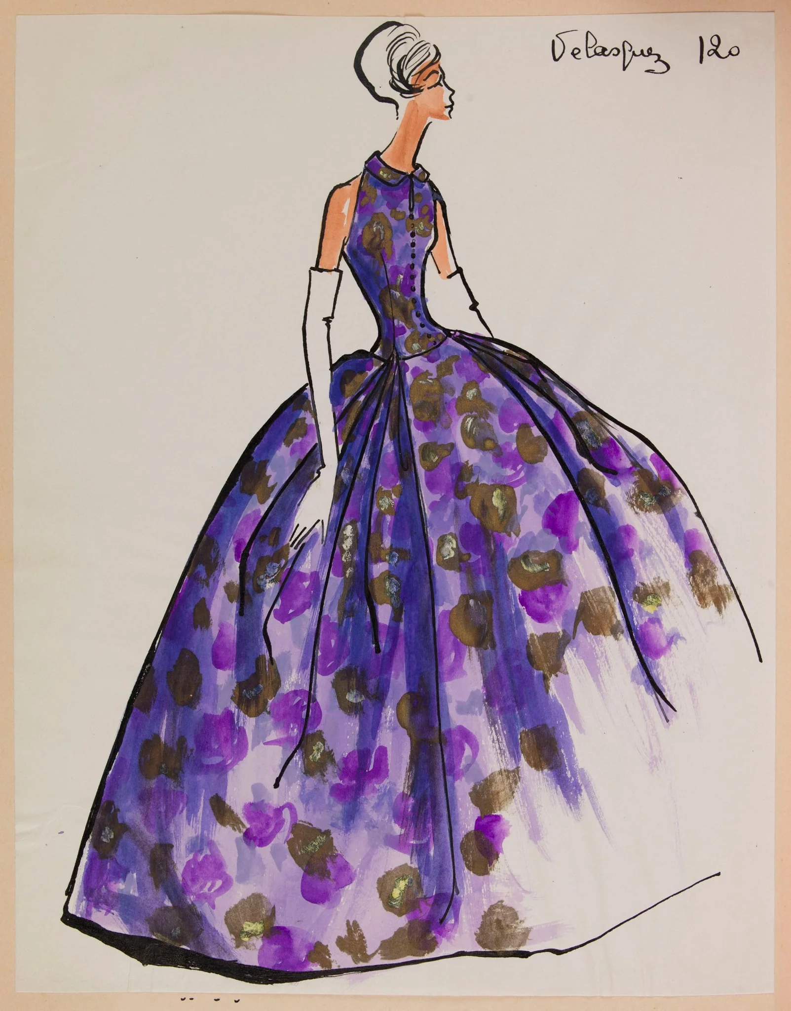 Vélasquez, by Carven, 1958