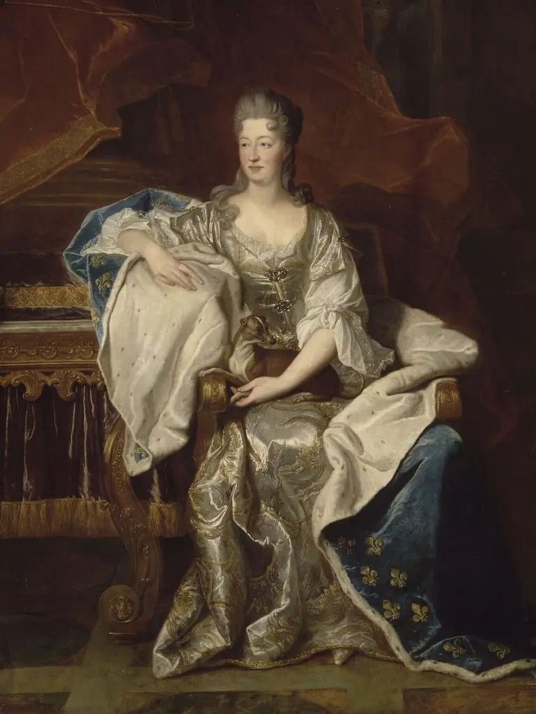 Portrait of Marie Anne de Bourbon, Princess of Conti