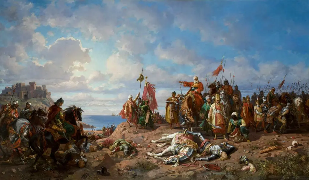 Death of Władysław Jagiellon near Varna