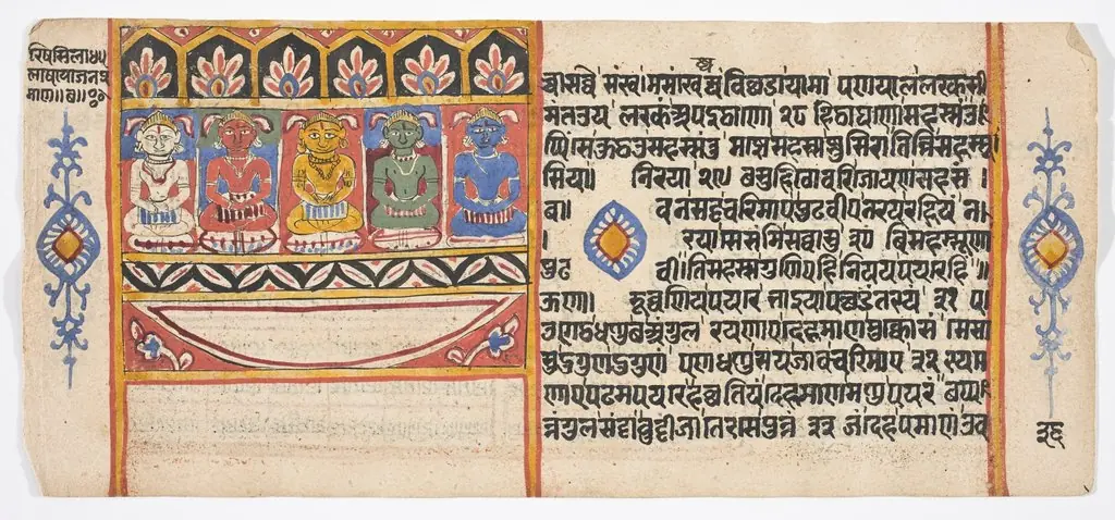 Tantric Manuscript "Sangrahani Sutra"