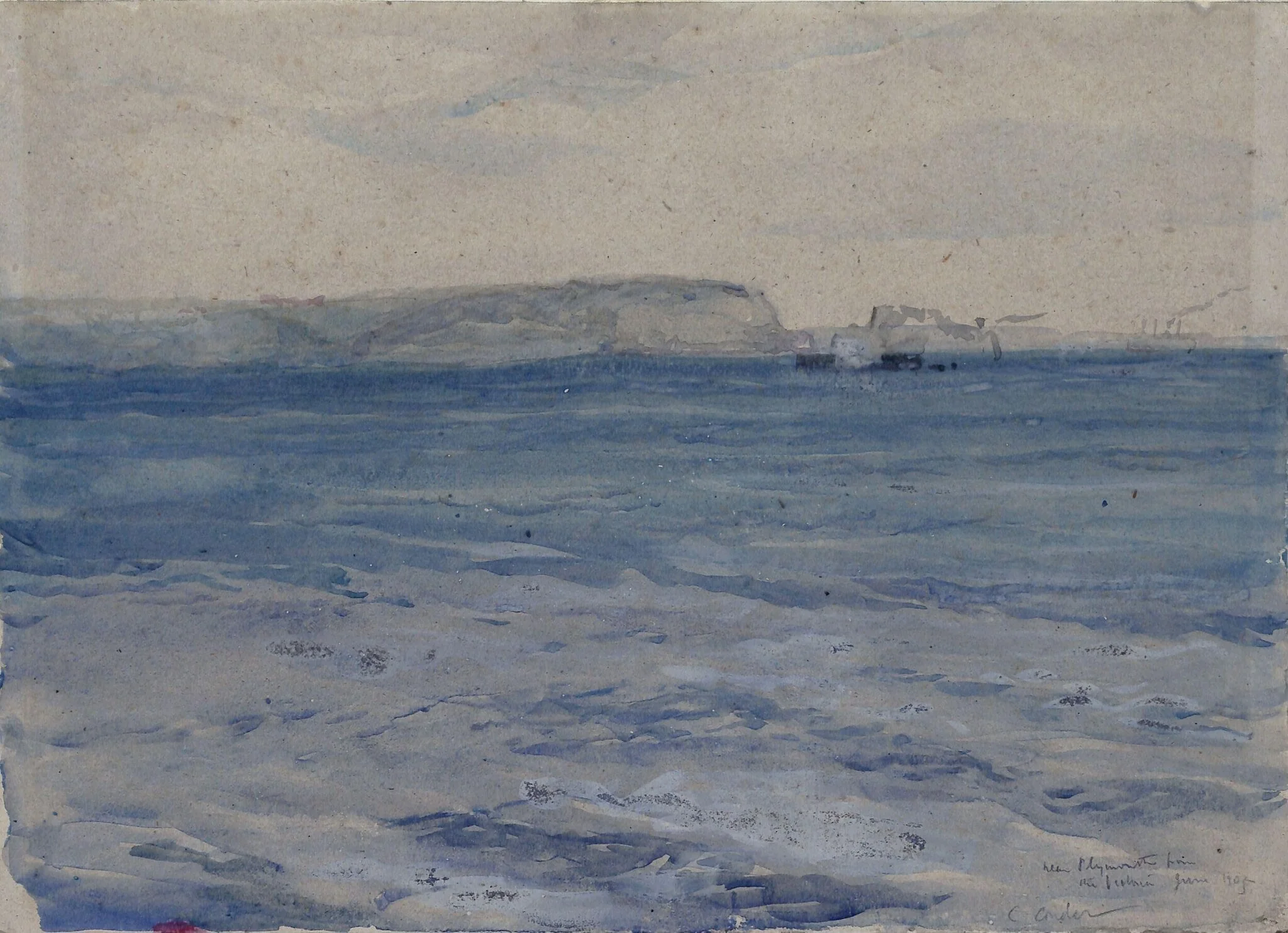The Blue Waters of Plymouth