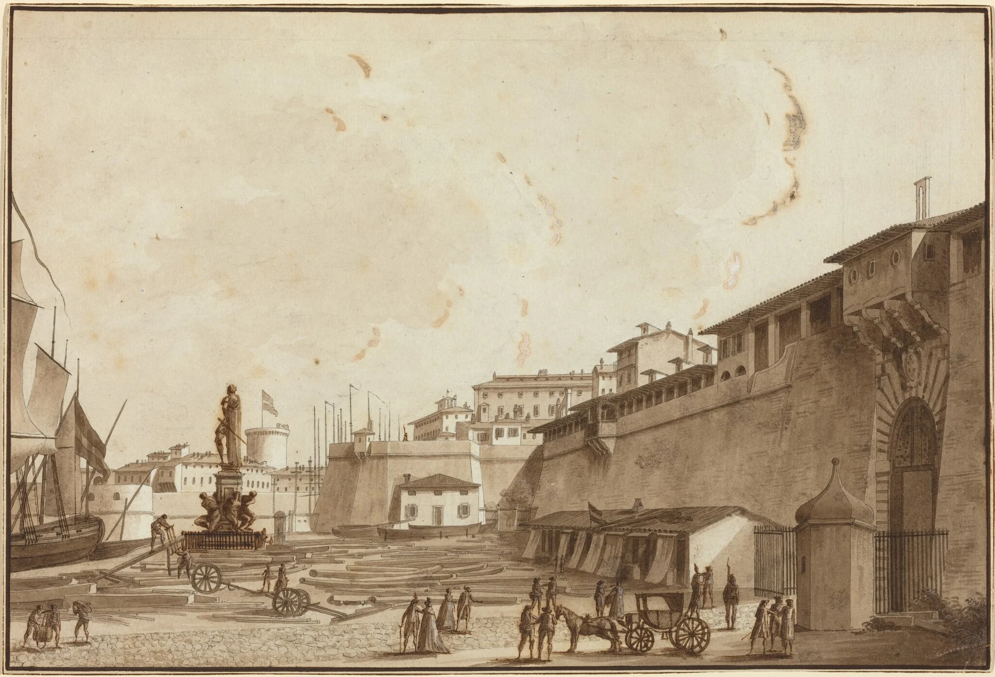 View of Livorno