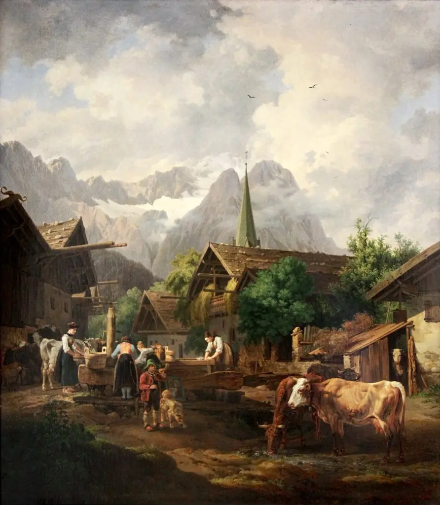 Morning in Partenkirchen
