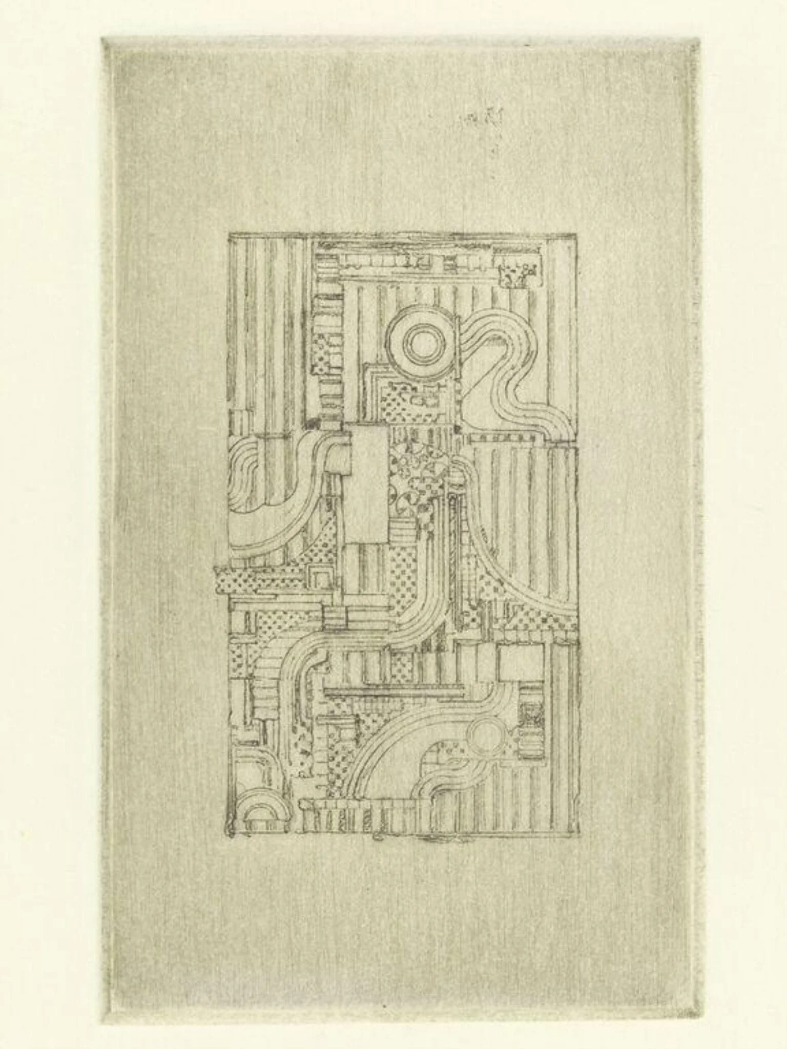 Printing proof Paolozzi 1977, by Eduardo Paolozzi, 1977