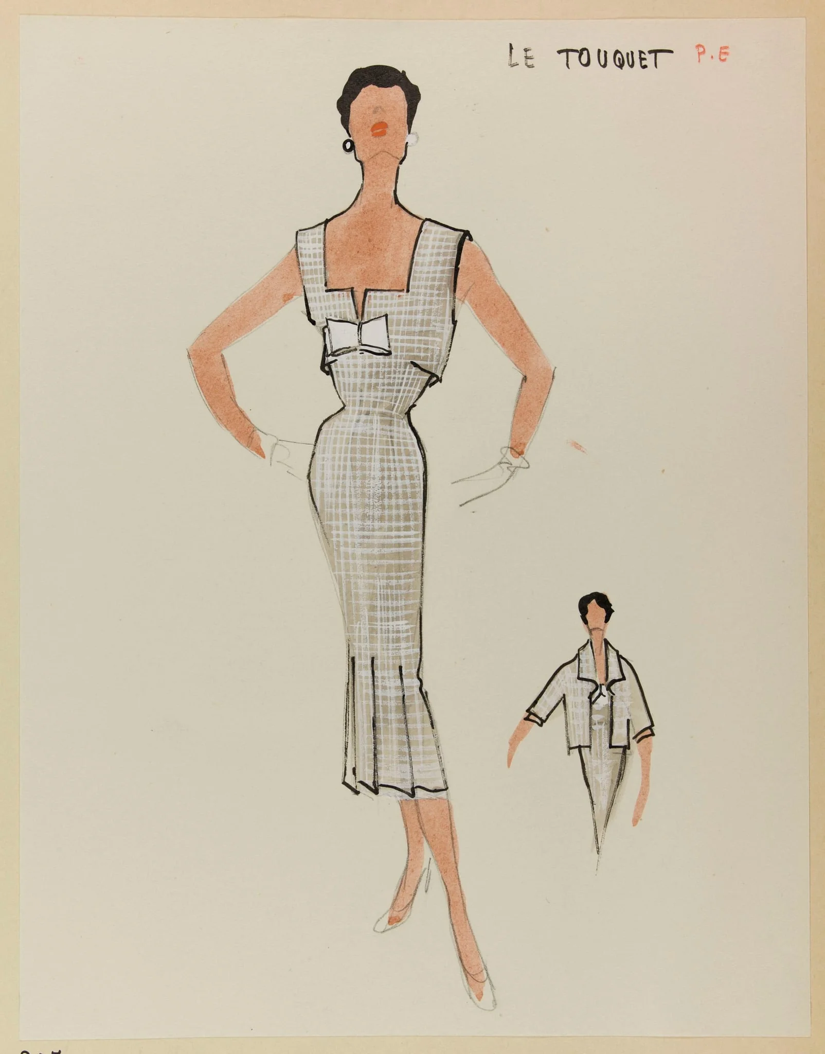 Le Touquet, by Marie-Louise Carven, 1953