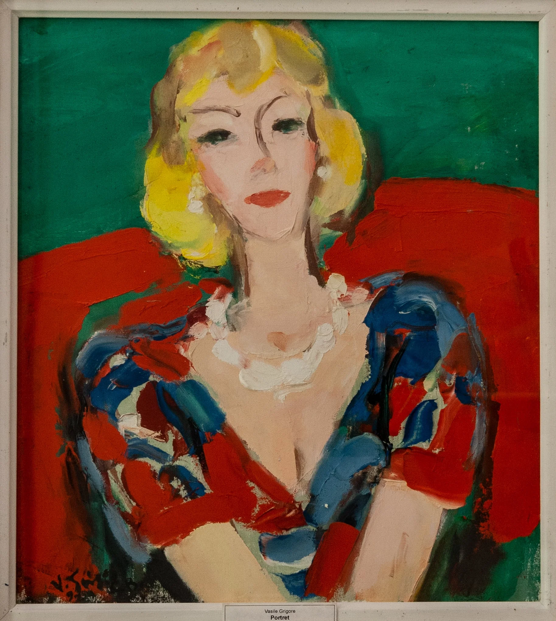 Portret, by Grigore Vasile, unspecified, 1983