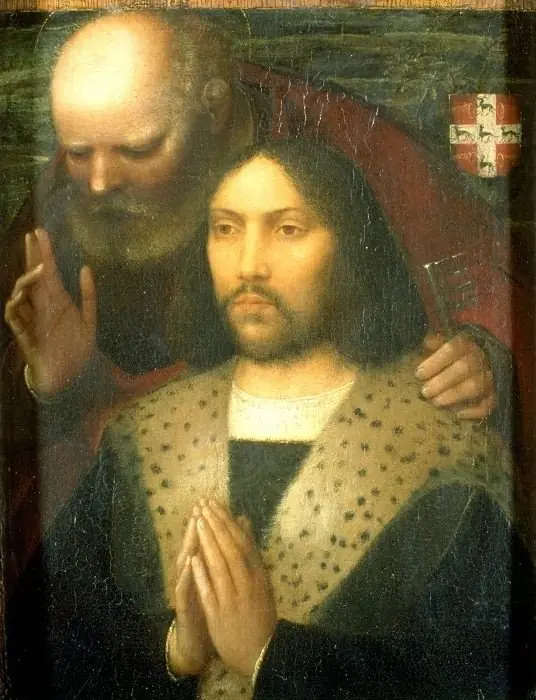 Donor portrait with Saint Peter