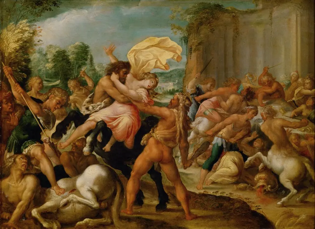 Herkules, Dejanira und der Kentaur Eurytion