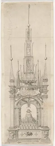 Catafalque for the Funeral of Giulio Thieni, Marquis of Scandiano