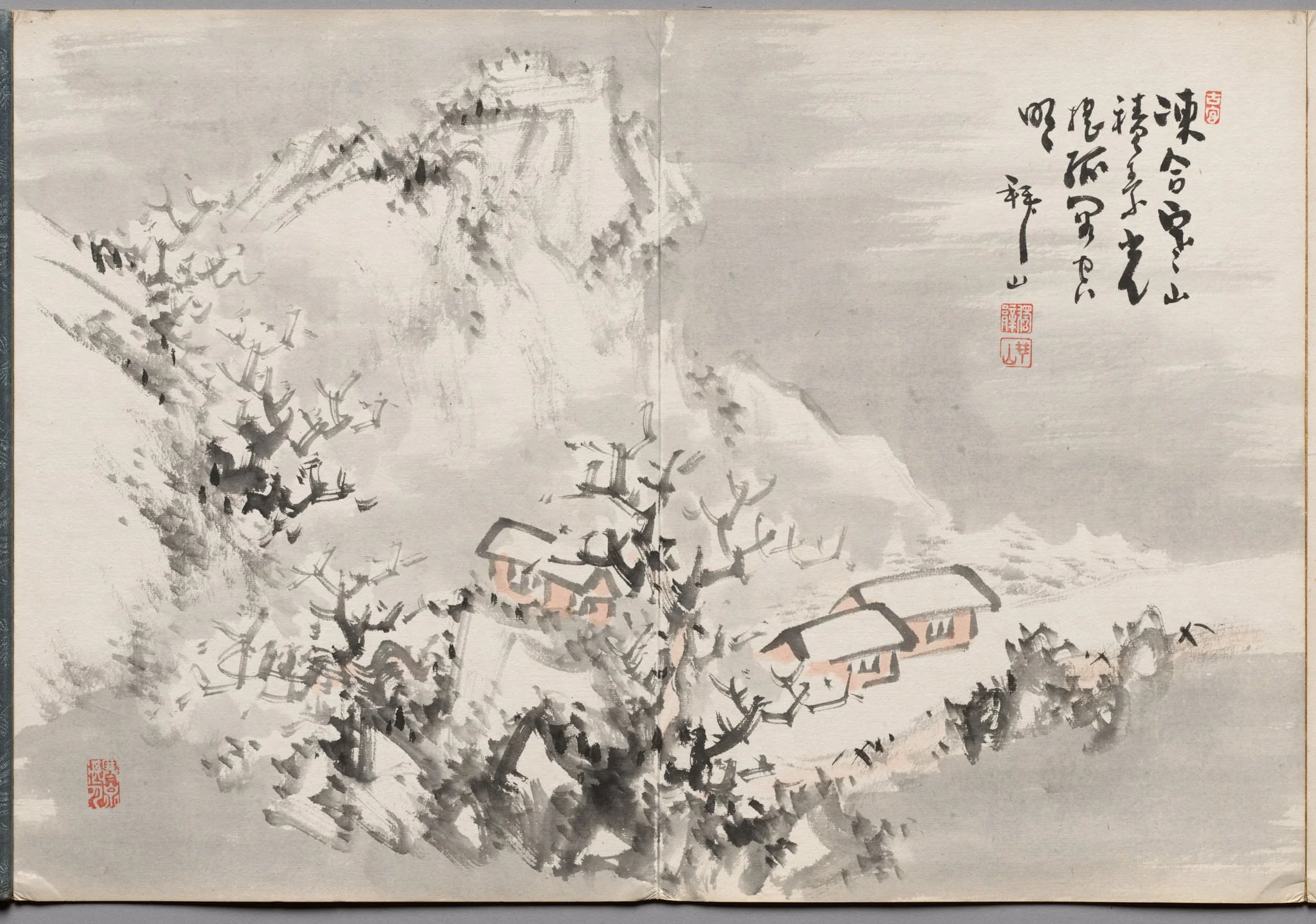 Painting Thirteen from Album of Paintings by Haizan, by Yoshitsugu Haizan, unspecified, 1892