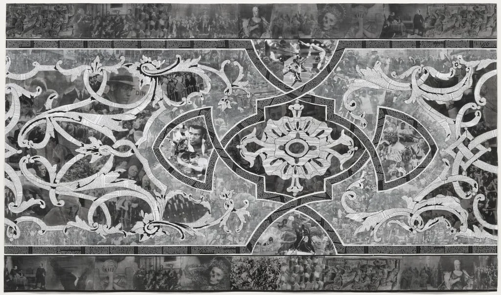 Untitled, by Marcel Odenbach, graphite, 2001
