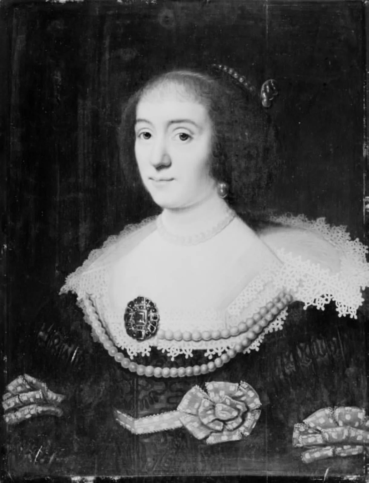 The Countess of Mansfeldt, by Unknown, 1650