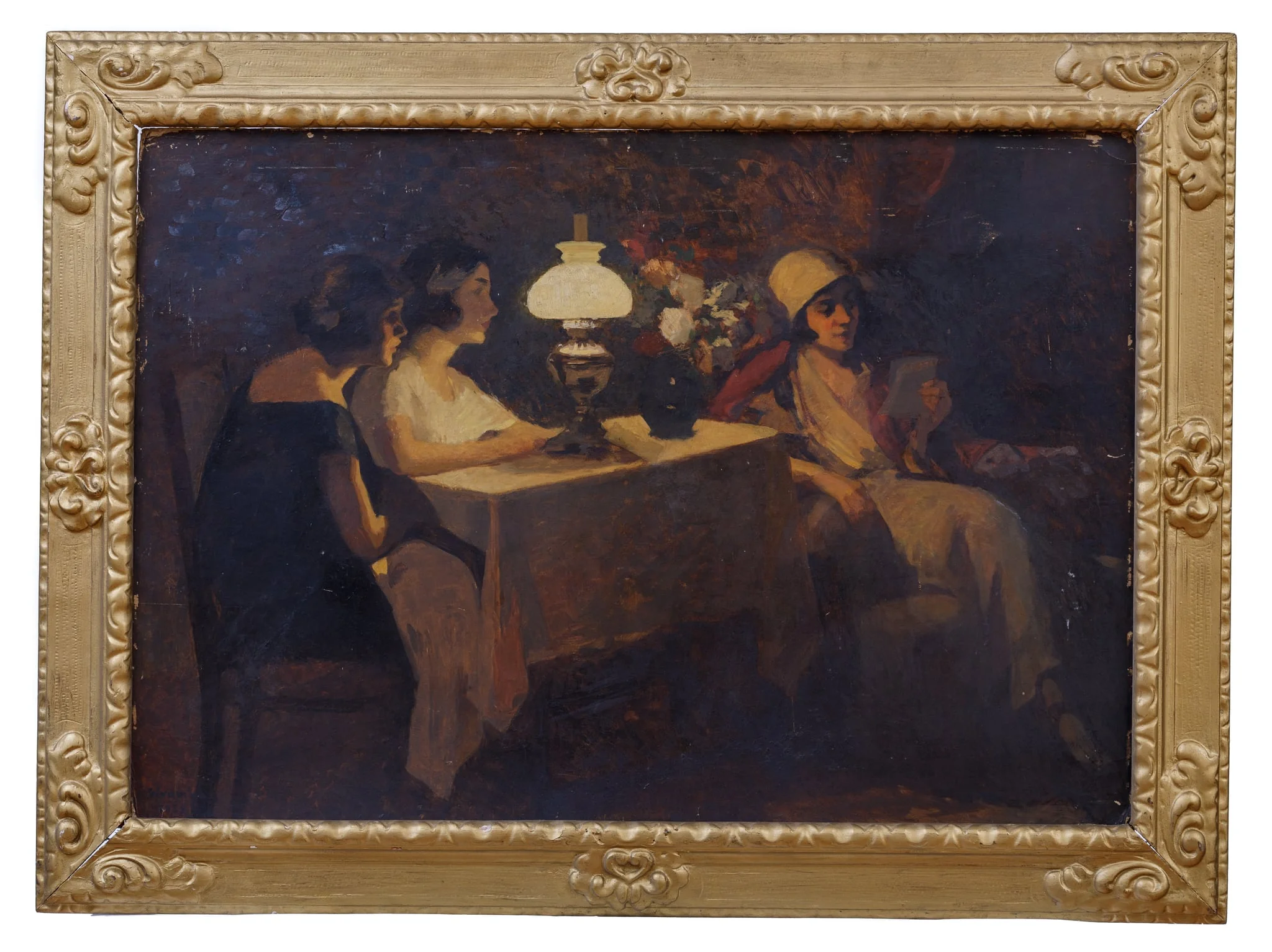 Lectura, by Strâmbu Ipolit, 1850