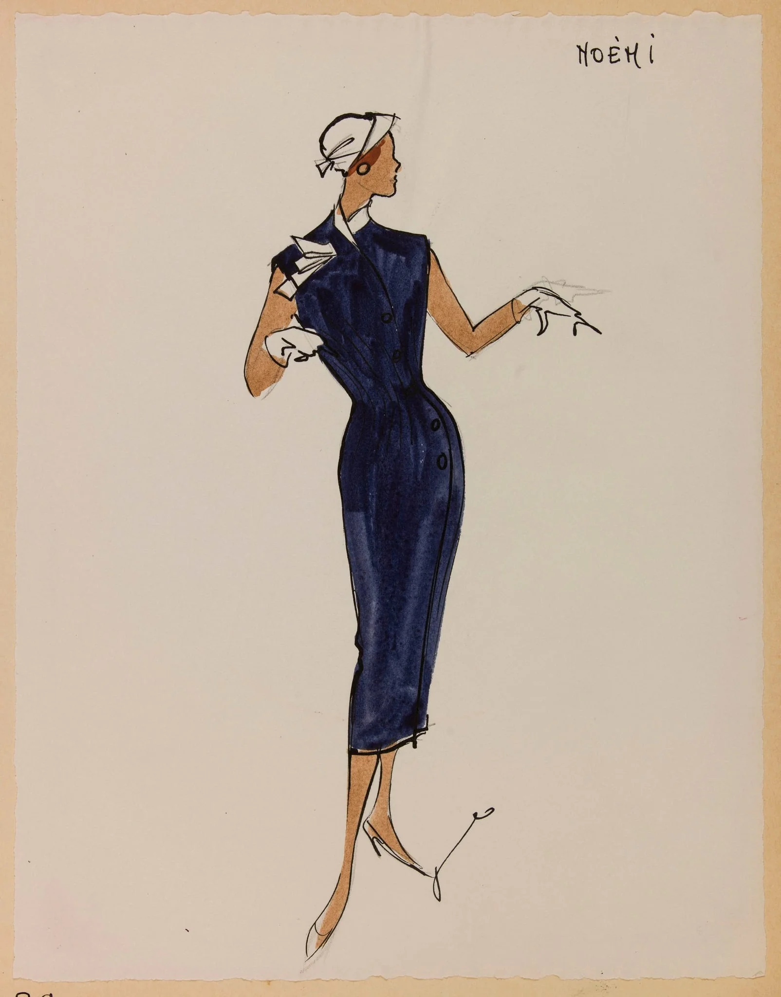 Noémi, by Marie-Louise Carven, 1956