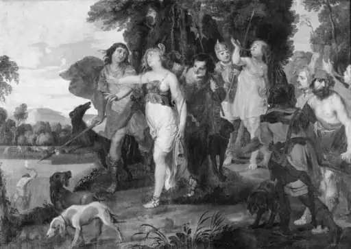 Hunting Party with Diana