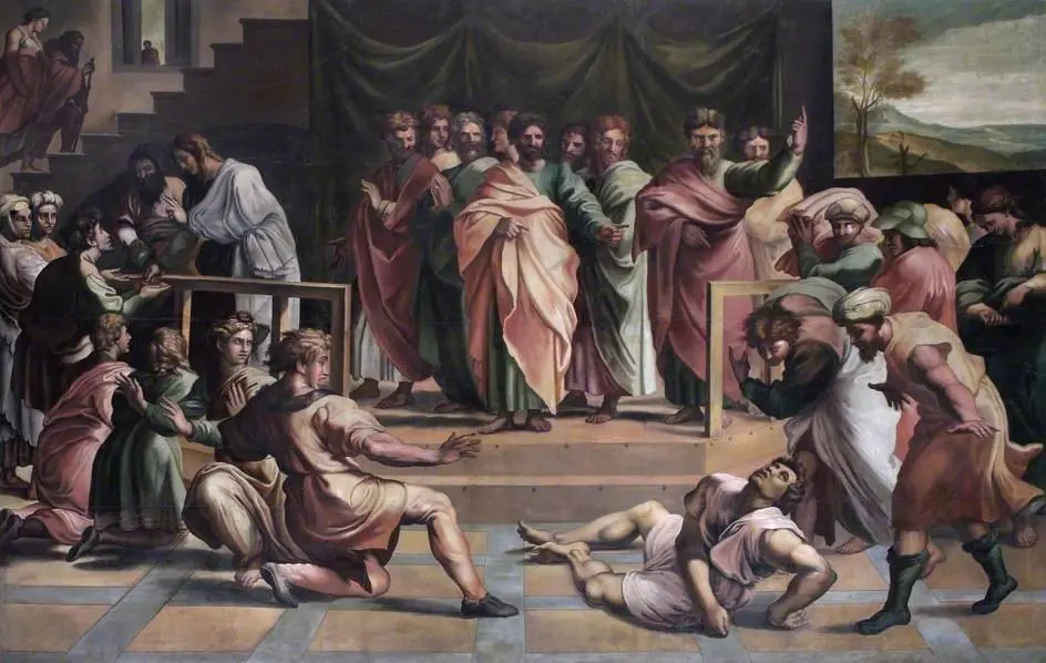 The Death of Ananias