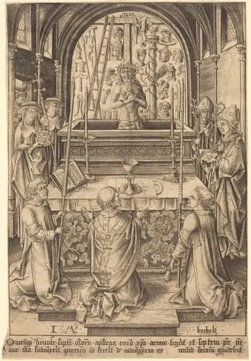 The Mass of Saint Gregory