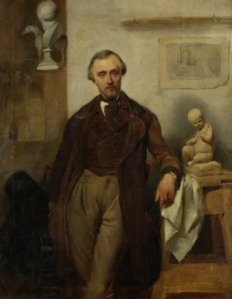 Portrait of a Sculptor, perhaps Johannes Antonius van der Ven