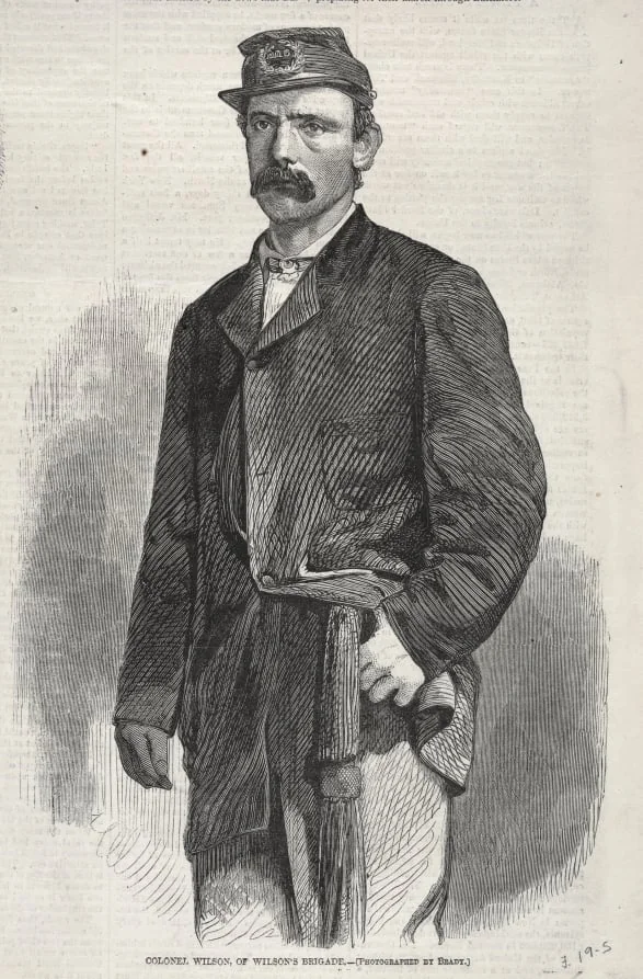 Colonel Wilson, of Wilson's Brigade, by Winslow Homer, 1861