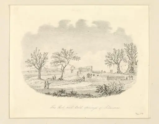 The hot and cold springs of Sitacoon