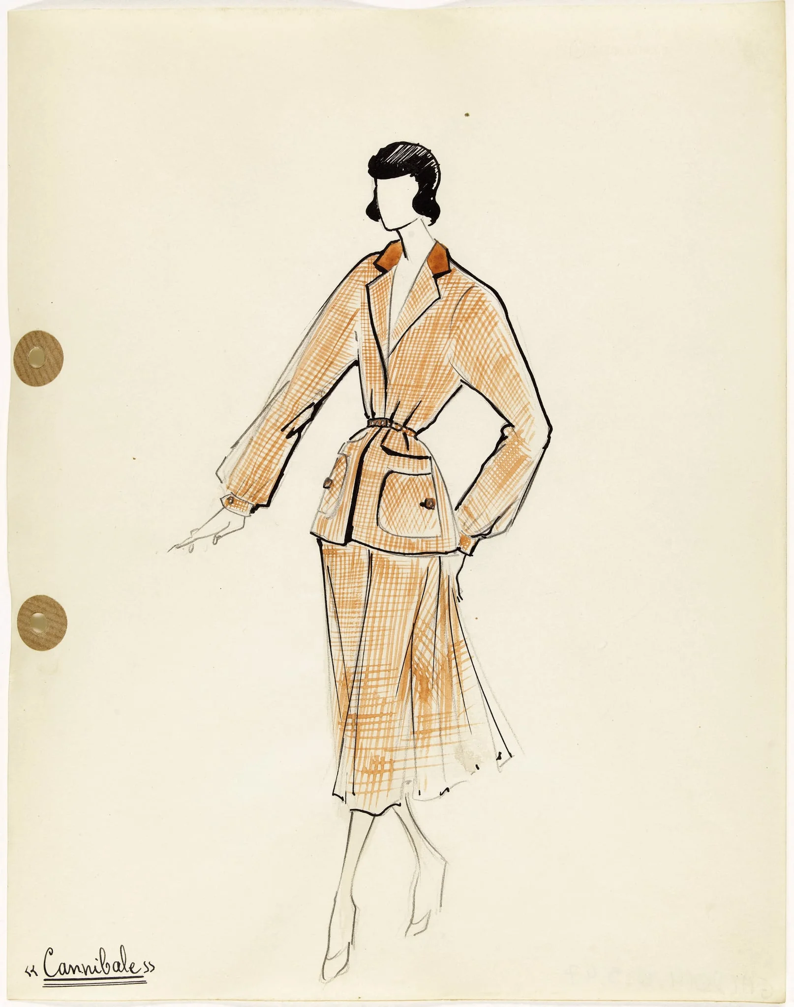 'Cannibale', by Marie-Louise Carven, 1949