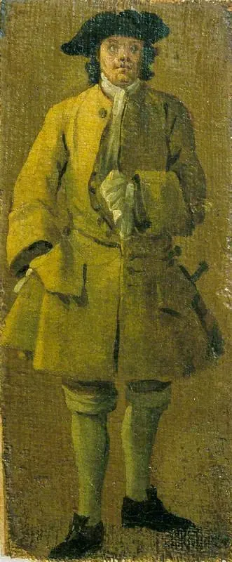 A Man Wearing a Yellow Coat