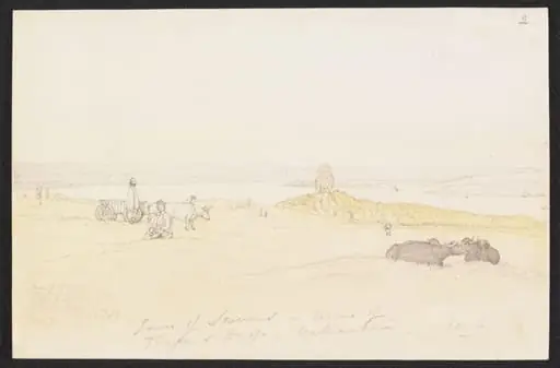 `Town of Severus & ruins of Trajan's Bridge - Wallachia'
