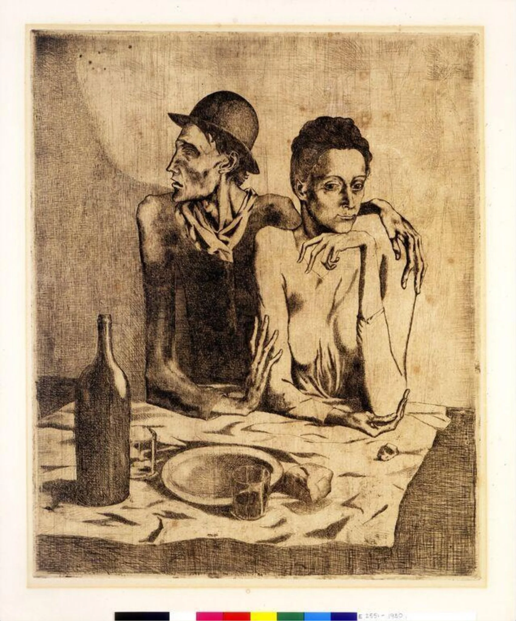 Le Repas Frugal, by Pablo Picasso, 1904