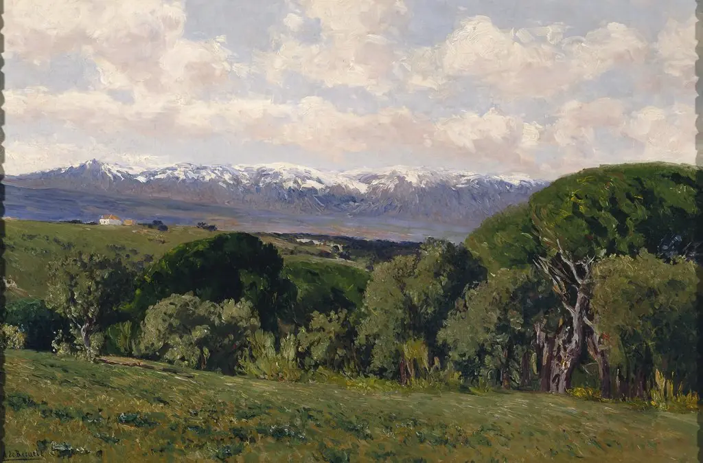 The Guadarrama from the Plantío de los Infantes