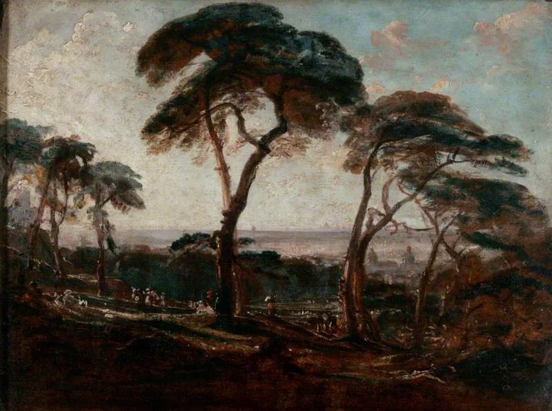 Greenwich Park, by Peter De Wint, unspecified, 1820