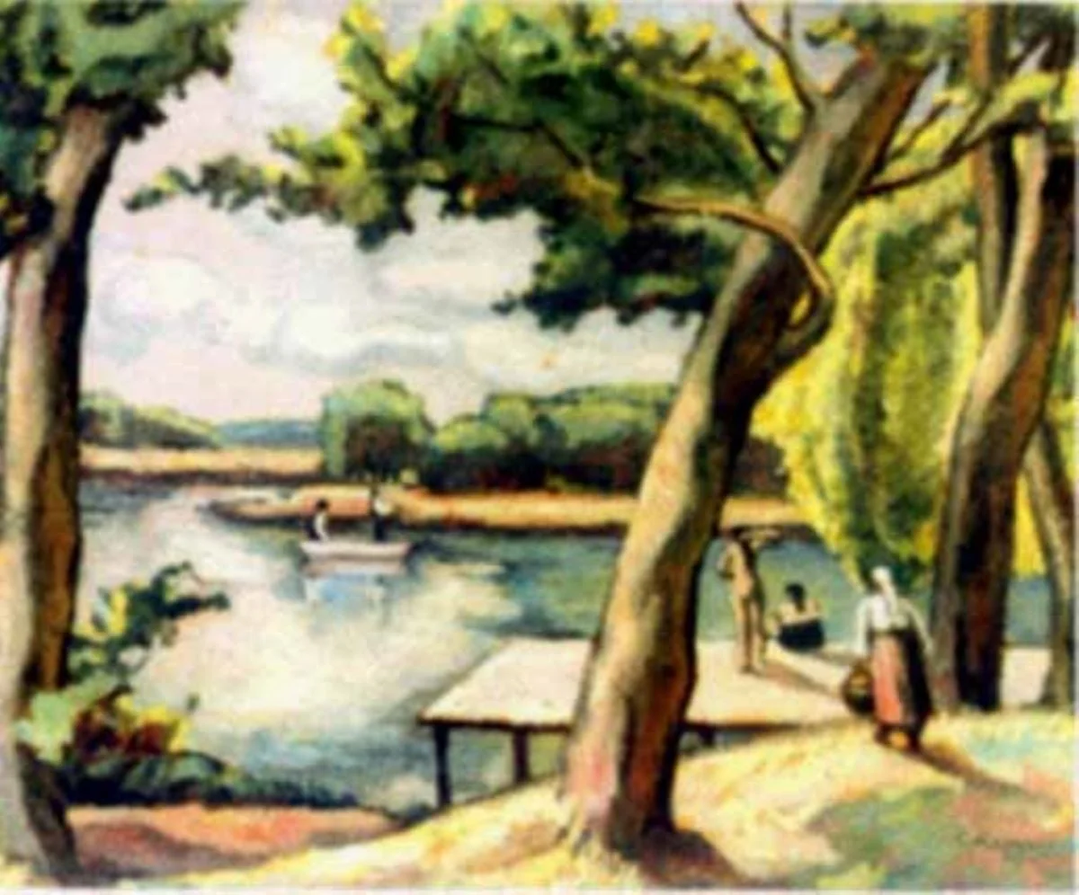 Peisaj, by Camil Ressu, unspecified, 1924