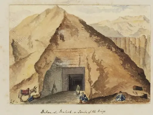Biban-el-Molook, or Tombs of the Kings.  Belzoni's Tomb.  Thebes