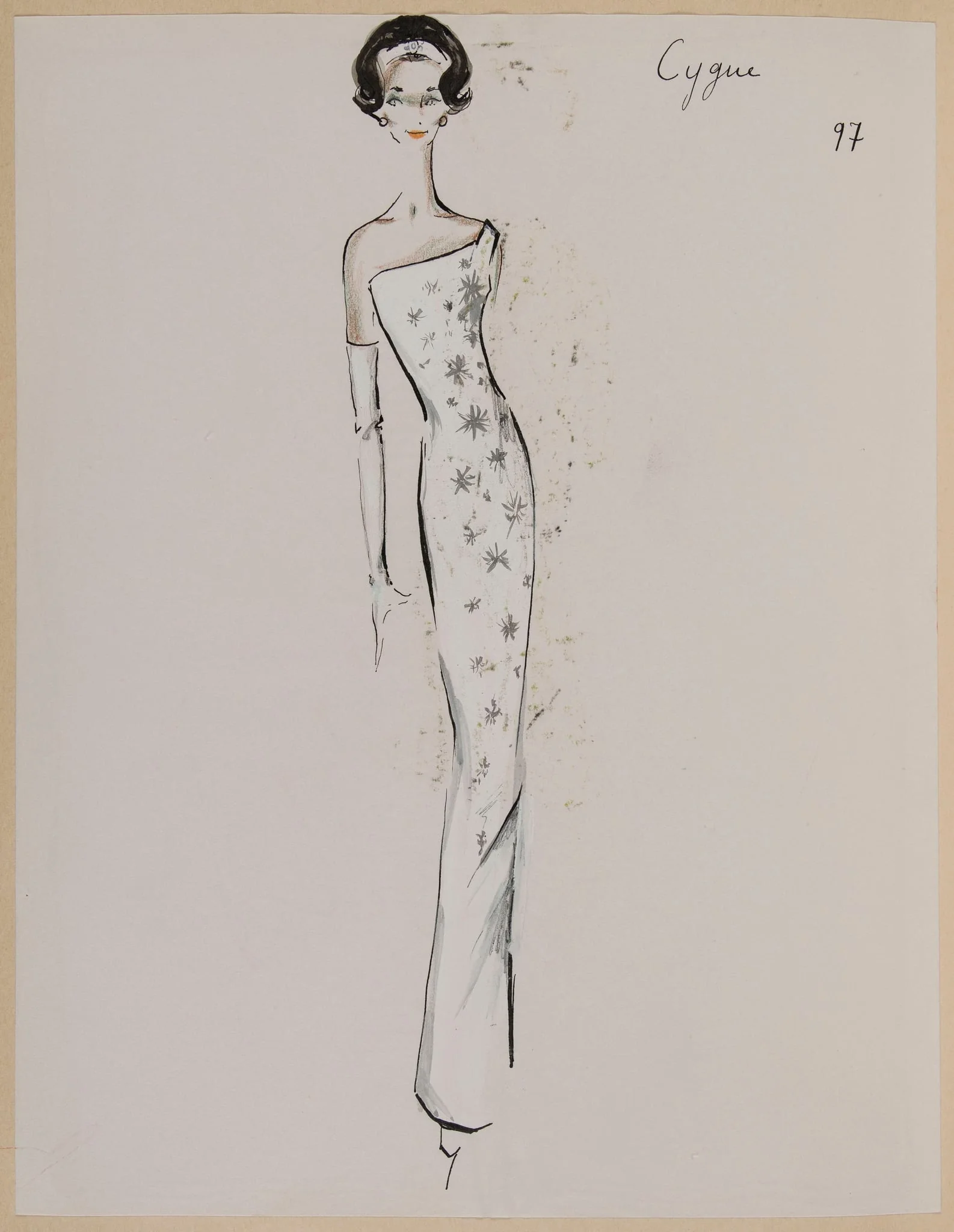 Cygne, by Carven, 1960