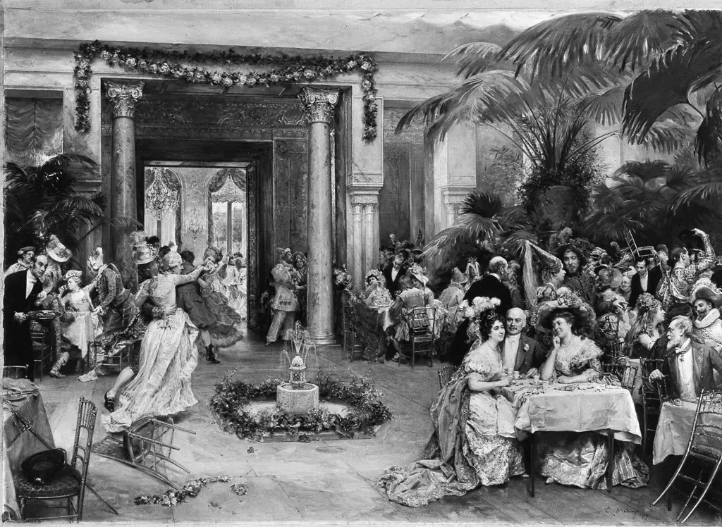 Masquerade Ball at the Ritz Hotel, Paris