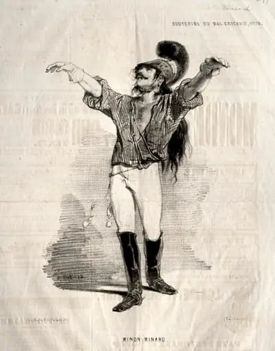 Souvenirs du Bal Chicard:  Mignon-Minard