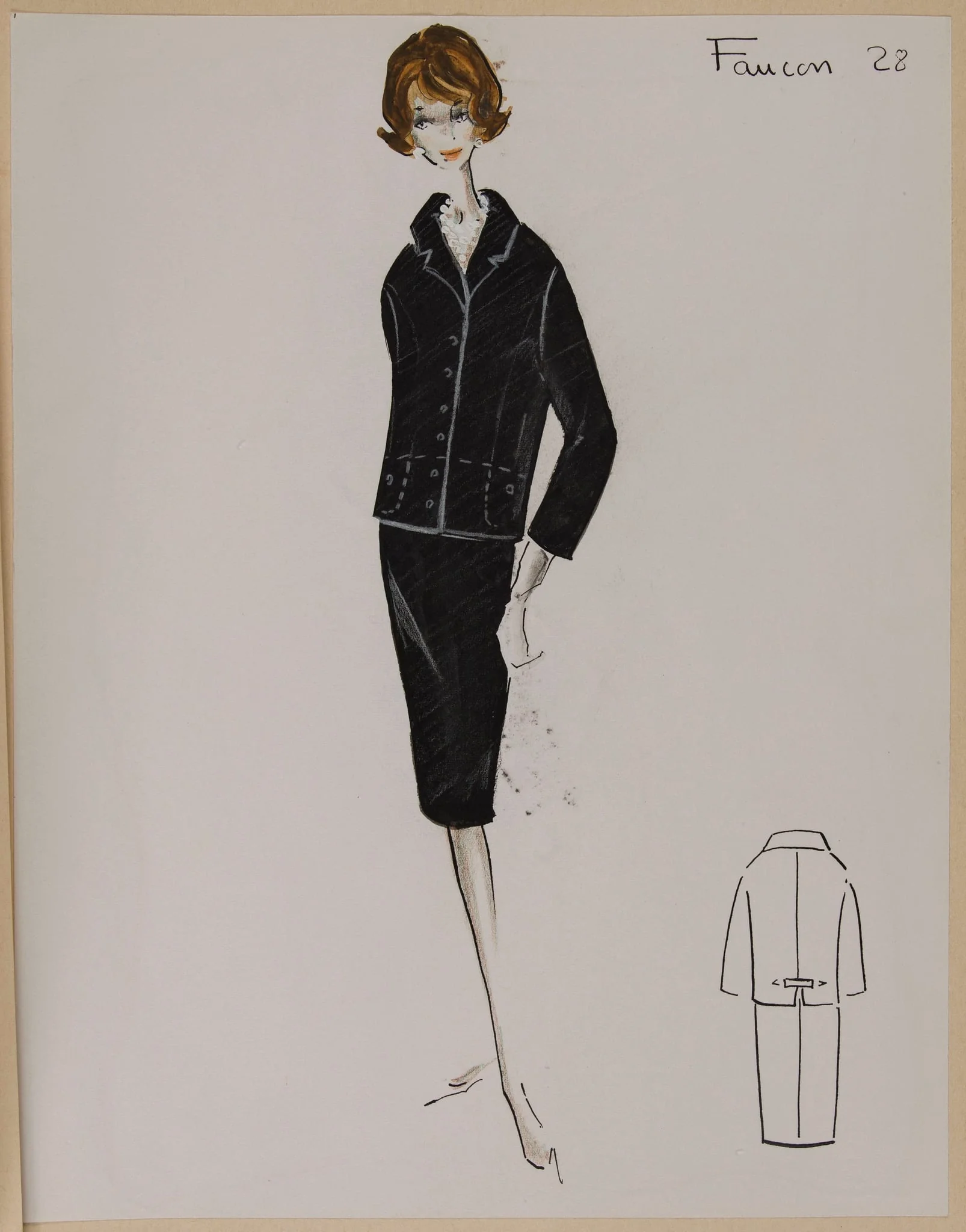 Faucon, by Carven, 1960