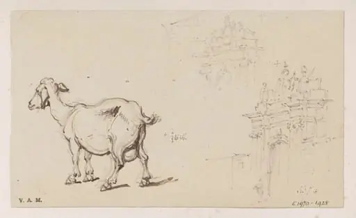 A goat, and the governor's gateway, Macau