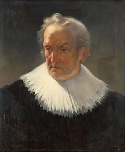 An old Man in 17th-century Dress
