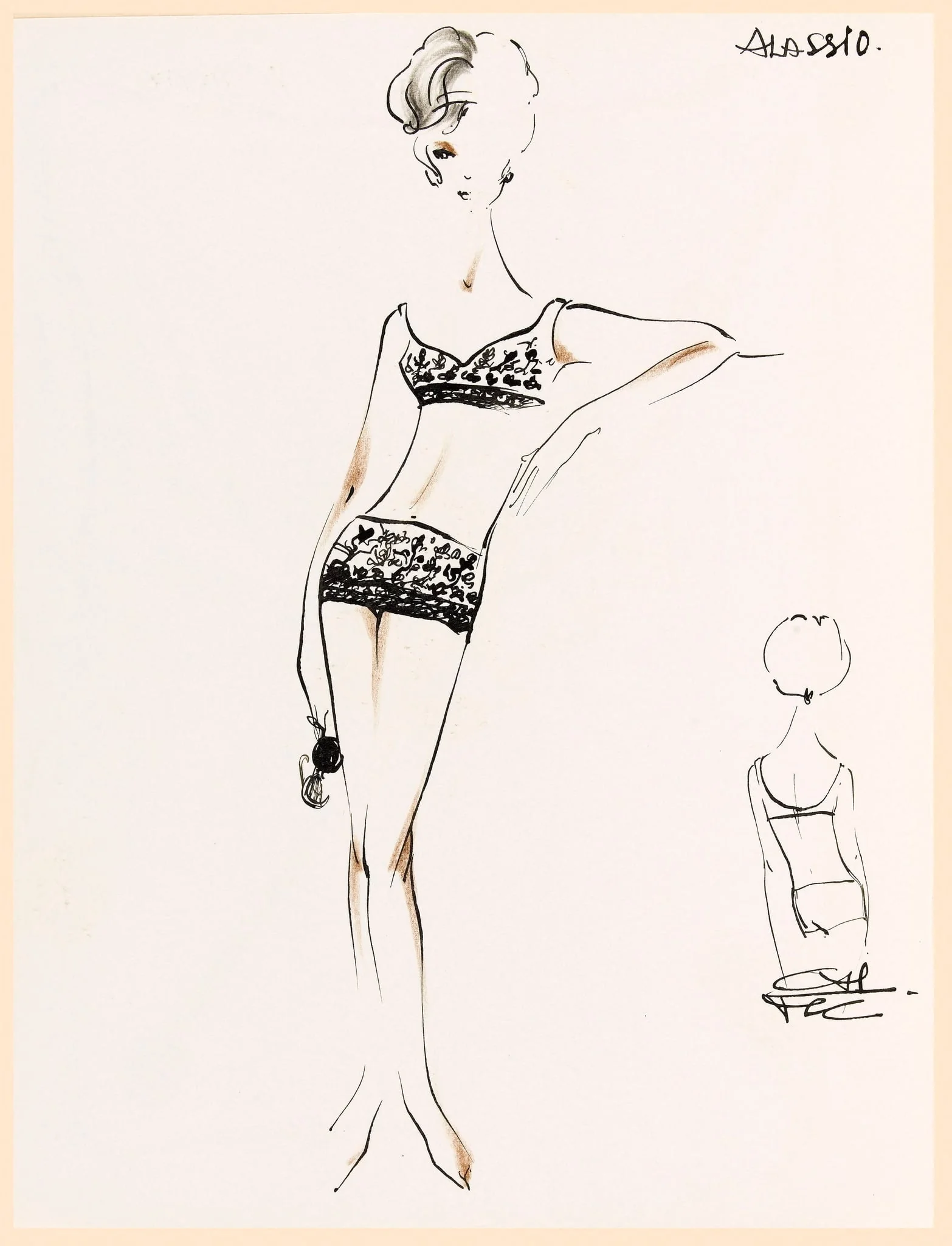 Alassio, by Carven, 1964