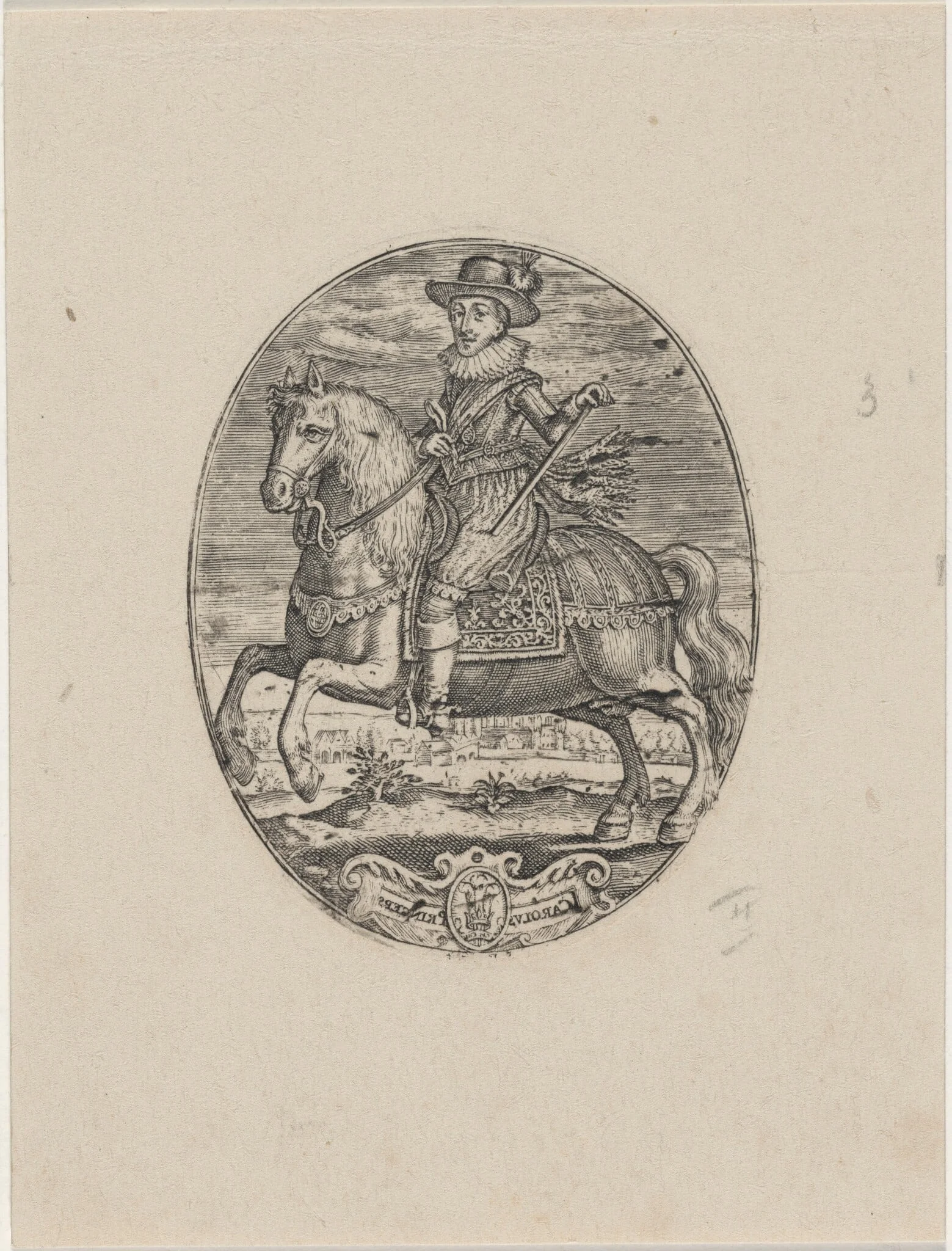 Charles I, King of England, On Horseback